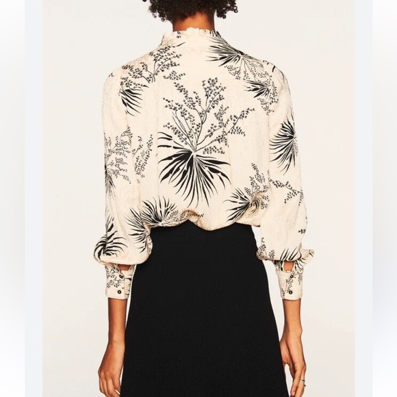 BA&SH blouse size L NWT - Picture 3 of 14